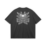 Playera Boxy Fit con estampado en la espalda - Capranera.